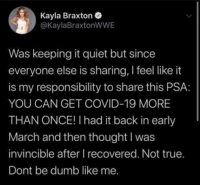 Braxton deleted her Twitter following the update